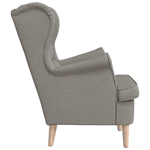 πολυθρόνα Taupe 74x84x100 cm Ύφασμα