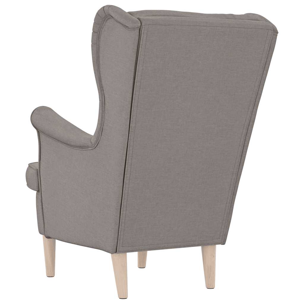 πολυθρόνα Taupe 74x84x100 cm Ύφασμα