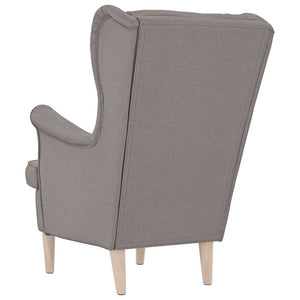 πολυθρόνα Taupe 74x84x100 cm Ύφασμα