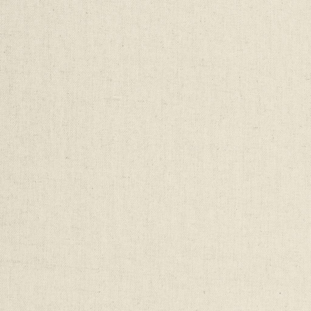 Κουνιστή καρέκλα Λευκή 74x90x102 cm Λινό