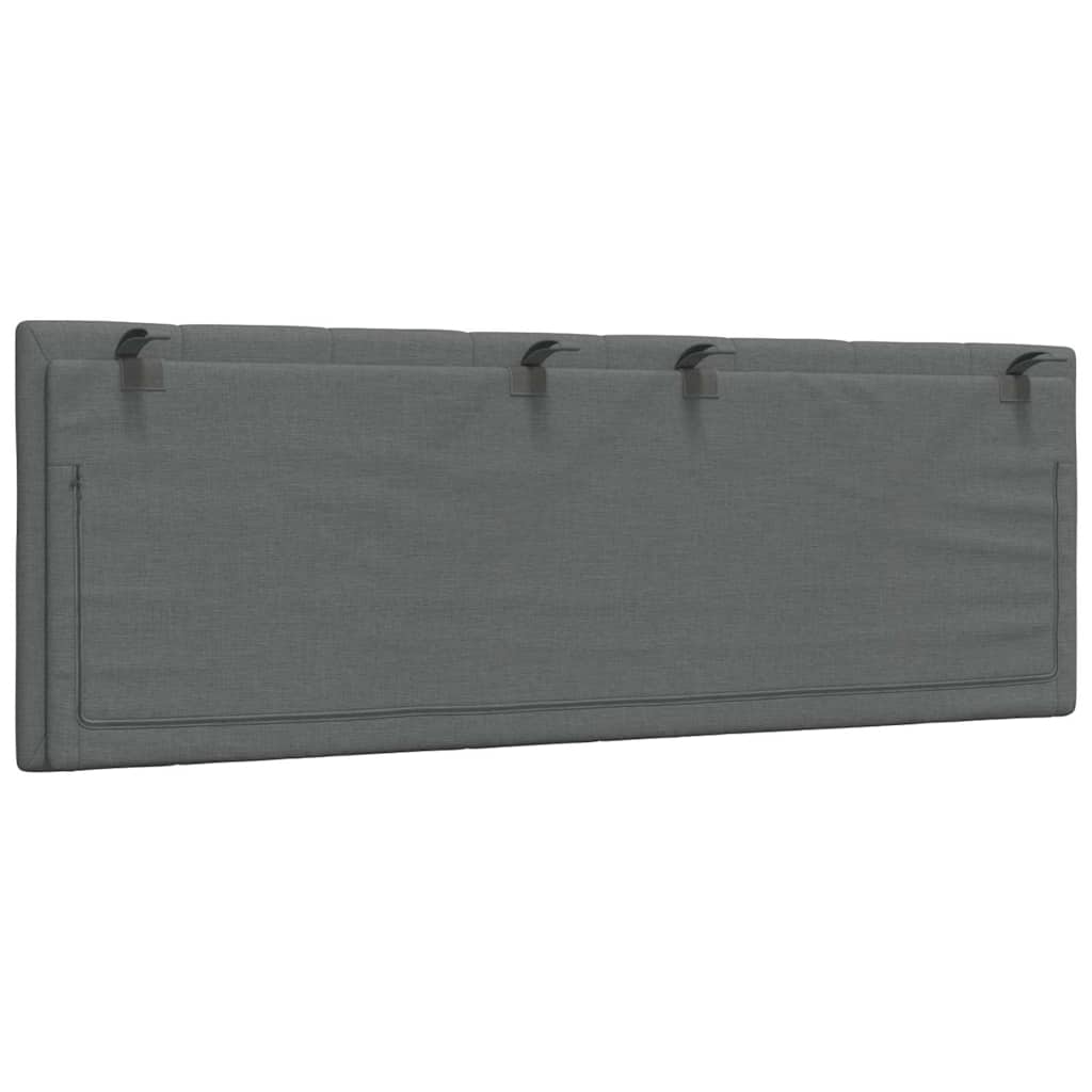 Μαξιλάρι για Κεφαλάρι Hanko Σκούρο Γκρι 120 εκ. Υφασμάτινο - Pakobazaar