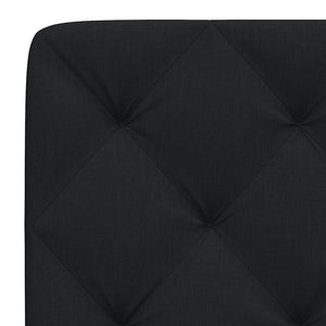 Μαξιλάρι για Κεφαλάρι Μαύρο 80 εκ. Υφασμάτινο