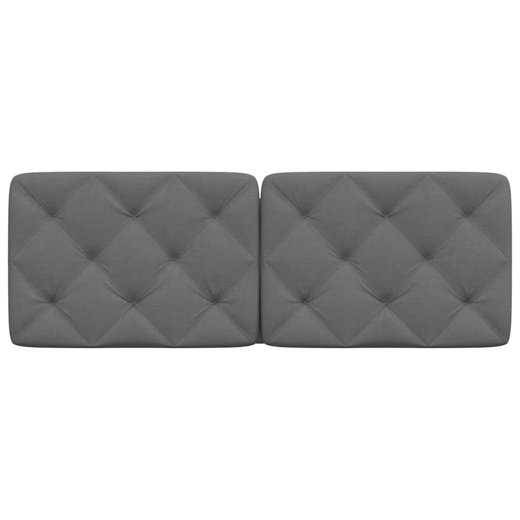 Μαξιλάρι για Κεφαλάρι Σκούρο Γκρι 140 εκ. Υφασμάτινο