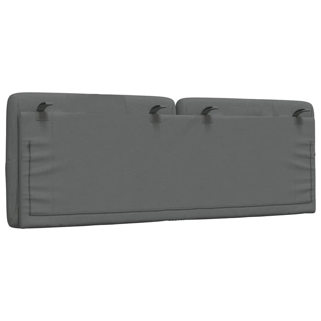 Μαξιλάρι για Κεφαλάρι Σκούρο Γκρι 140 εκ. Υφασμάτινο