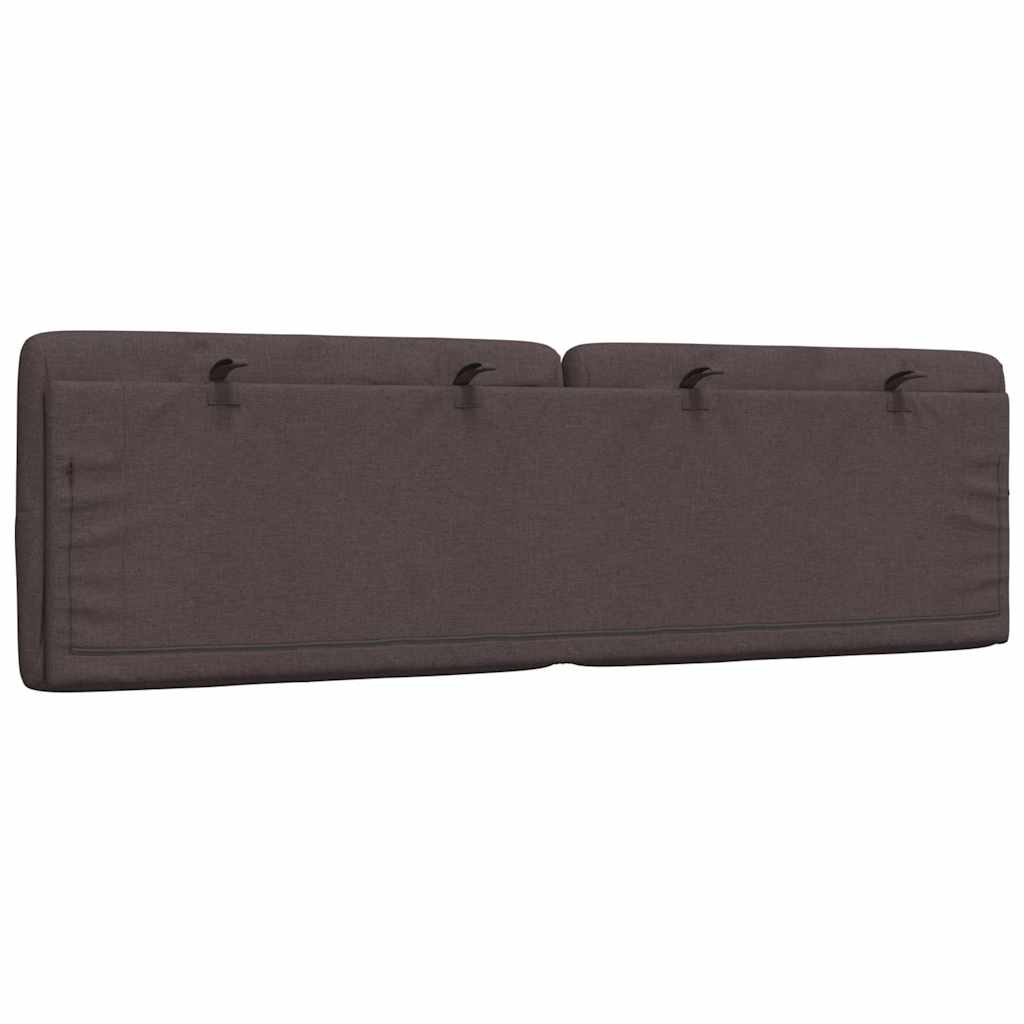 Μαξιλάρι για Κεφαλάρι Σκούρο Καφέ 160 εκ. Υφασμάτινο - Pakobazaar