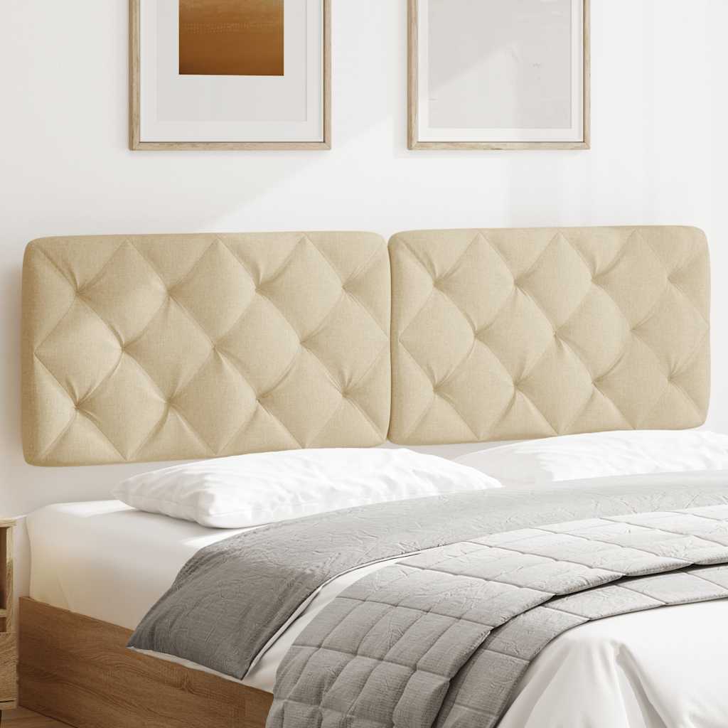 Μαξιλάρι για Κεφαλάρι Κρεμ 180 εκ. Υφασμάτινο