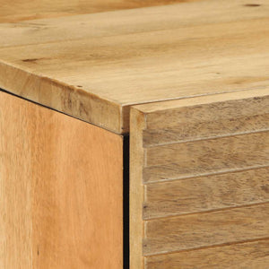 Sideboards 2 τεμάχια καφέ 60x33x75 cm μασίφ ξύλο Mango