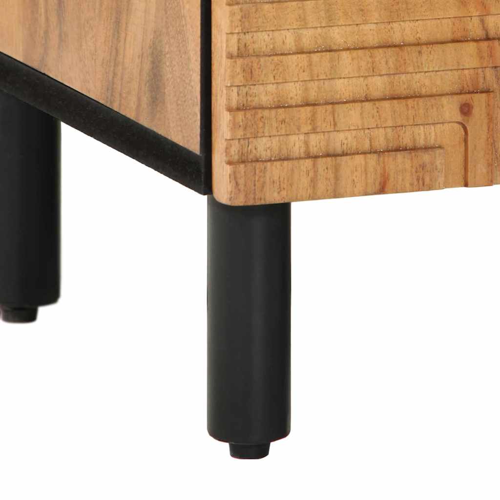 Σετ Ντουλαπιών Μπάνιου 3 τμχ. Φυσικό 38 x 33 x 160 εκ. - Pakobazaar