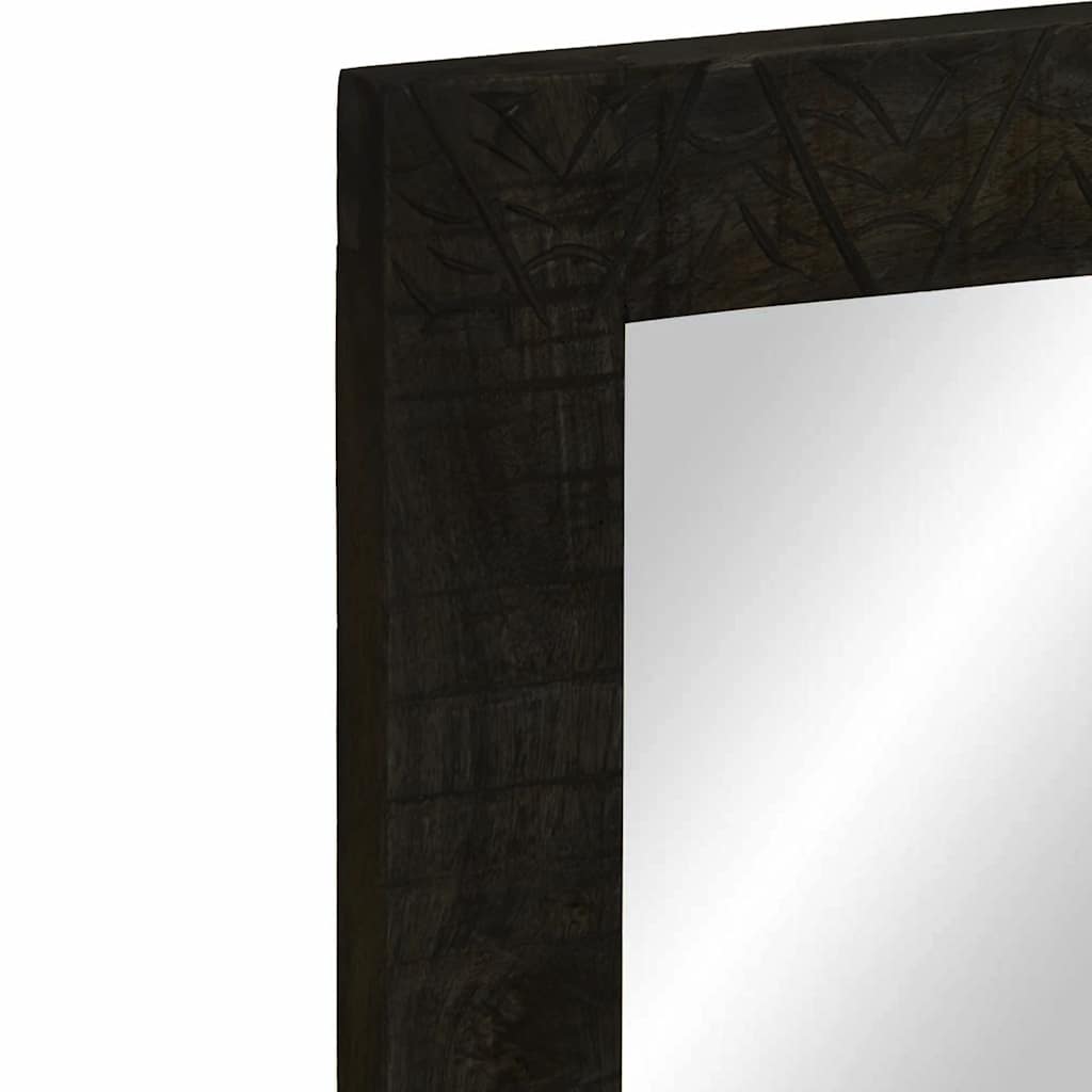 Έπιπλα Μπάνιου Σετ 2 Τεμαχίων από Μασίφ Ξύλο Μάνγκο - Pakobazaar