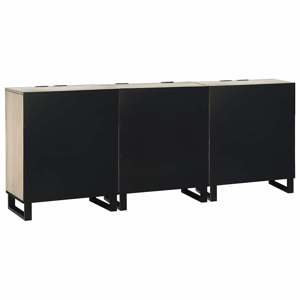 Σετ Επίπλων Μπάνιου με συρτάρι 3 pcs Λευκό Επεξεργασμένο ξύλο