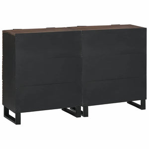 Σετ Μπουφέδων 2 τμχ. Καρυδιά 120 x 33 x 75 εκ