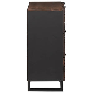 Σετ Μπουφέδων 2 τμχ. Καρυδιά 120 x 33 x 75 εκ