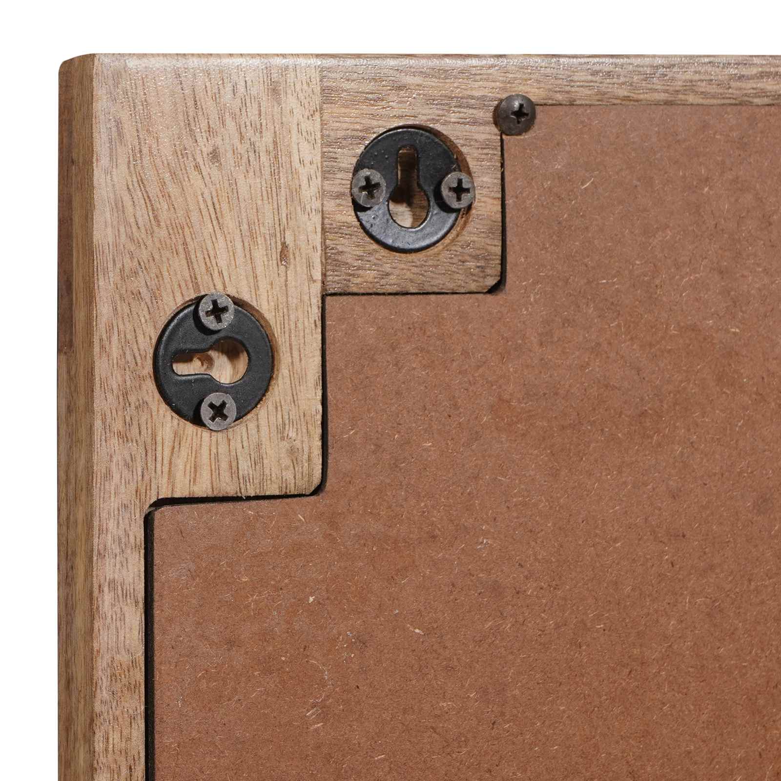 Σετ Μπάνιου με αποθήκευση 2 pcs Καφέ Στερεό ξύλο μάνγκο - Pakobazaar