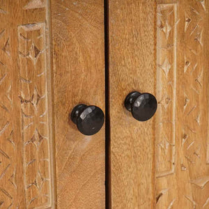 Σετ Επίπλων Μπάνιου με συρτάρι 5 pcs Καφέ Επεξεργασμένο ξύλο - Pakobazaar