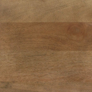 Πλαϊνό γραφείο 2 pcs Καφέ 60 x 33,5 x 75 εκ. Στερεό ξύλο μάνγκο - Pakobazaar