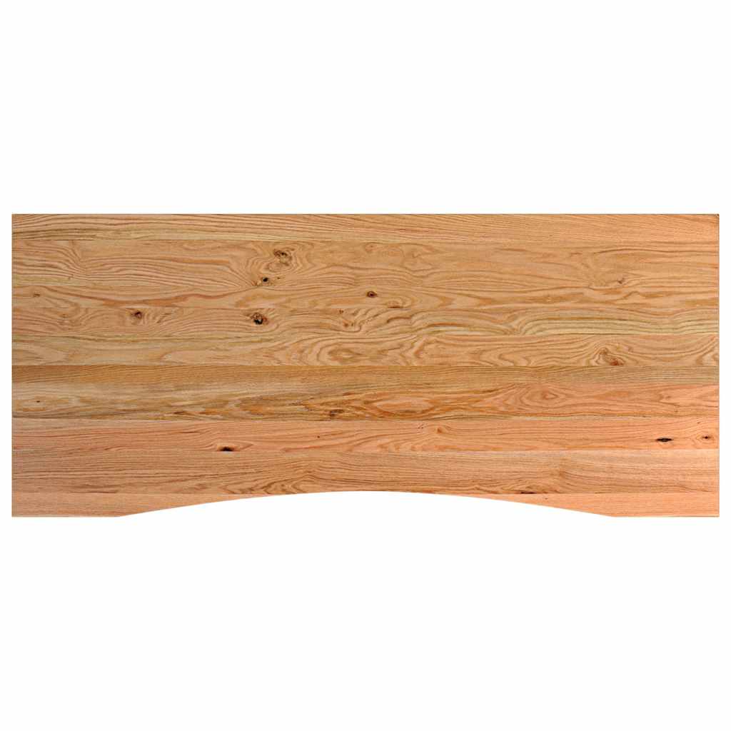 Πάγκος Εργασίας Καφέ Σκούρο 140x60x81,5 cm Μασίφ Ξύλο Δρυς - Pakobazaar