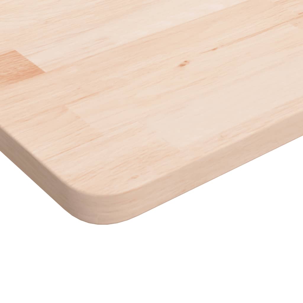 Πάγκος Εργασίας Ορθογώνιος 100x60x(71,5-98) εκ Μασίφ Ξύλο Δρυός