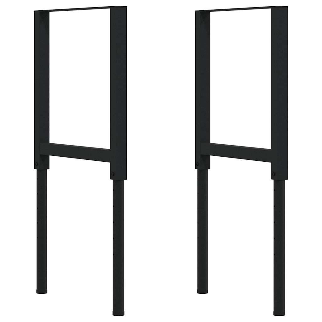 πάγκος εργασίας  80x60x(71,5-98) cm Μασίφ Ξύλο Δρυς - Pakobazaar