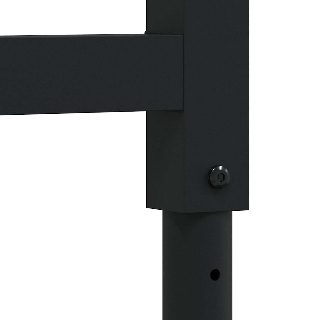 πάγκος εργασίας σκούρο καφέ 80x60x(71,5-98) cm μασίφ ξύλο δρυς