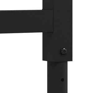 πάγκος εργασίας σκούρο καφέ 100x60x(71,5-98) cm μασίφ ξύλο δρυς