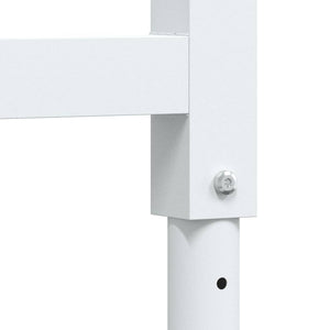 Πάγκος Εργασίας Ορθογώνιος 100x60x(71,5-98) εκ Μασίφ Ξύλο Οξιάς