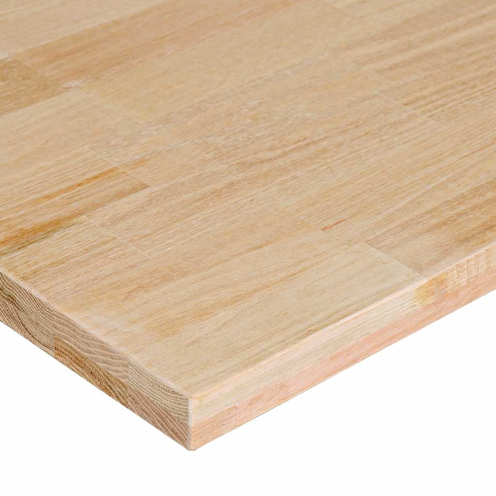 Πάγκος Εργασίας 100x60x(71,5-98) cm Μασίφ Ξύλο Δρυς