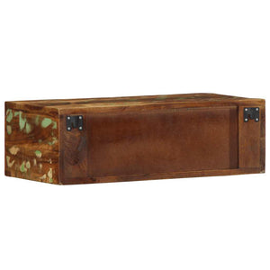 Επίτοιχο ντουλάπι τηλεόρασης 60x30x19cm Ξύλο μασίφ αναγεννημένο