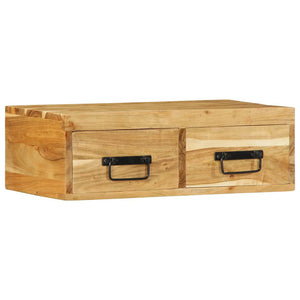 Επίτοιχο ντουλάπι τηλεόρασης 60x30x19 cm Μασίφ ξύλο ακακίας