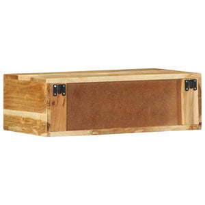 Επίτοιχο ντουλάπι τηλεόρασης 60x30x19 cm Μασίφ ξύλο ακακίας