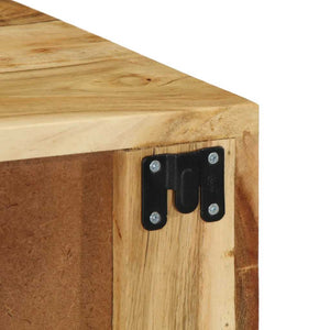 Επίτοιχο ντουλάπι τηλεόρασης 60x30x19 cm Μασίφ ξύλο ακακίας
