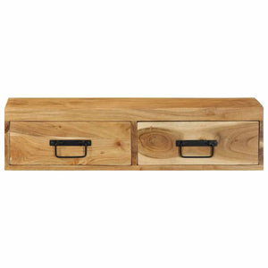 Επίτοιχο ντουλάπι τηλεόρασης 80x30x19 cm Μασίφ ξύλο ακακίας