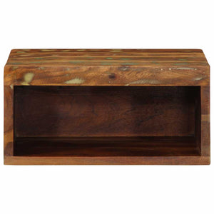 Επίτοιχο ντουλάπι τηλεόρασης 40x30x19cm Ξύλο μασίφ αναγεννημένο