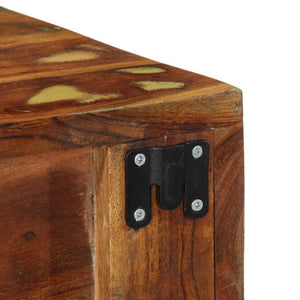 Επίτοιχο ντουλάπι τηλεόρασης 40x30x19cm Ξύλο μασίφ αναγεννημένο