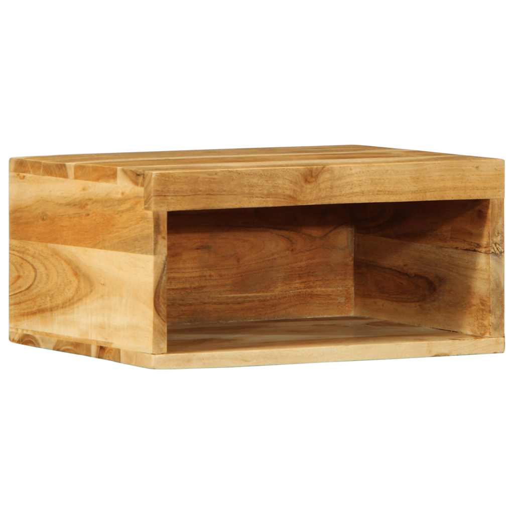 Επίτοιχο ντουλάπι τηλεόρασης 40x30x19 cm Μασίφ ξύλο ακακίας - Pakobazaar