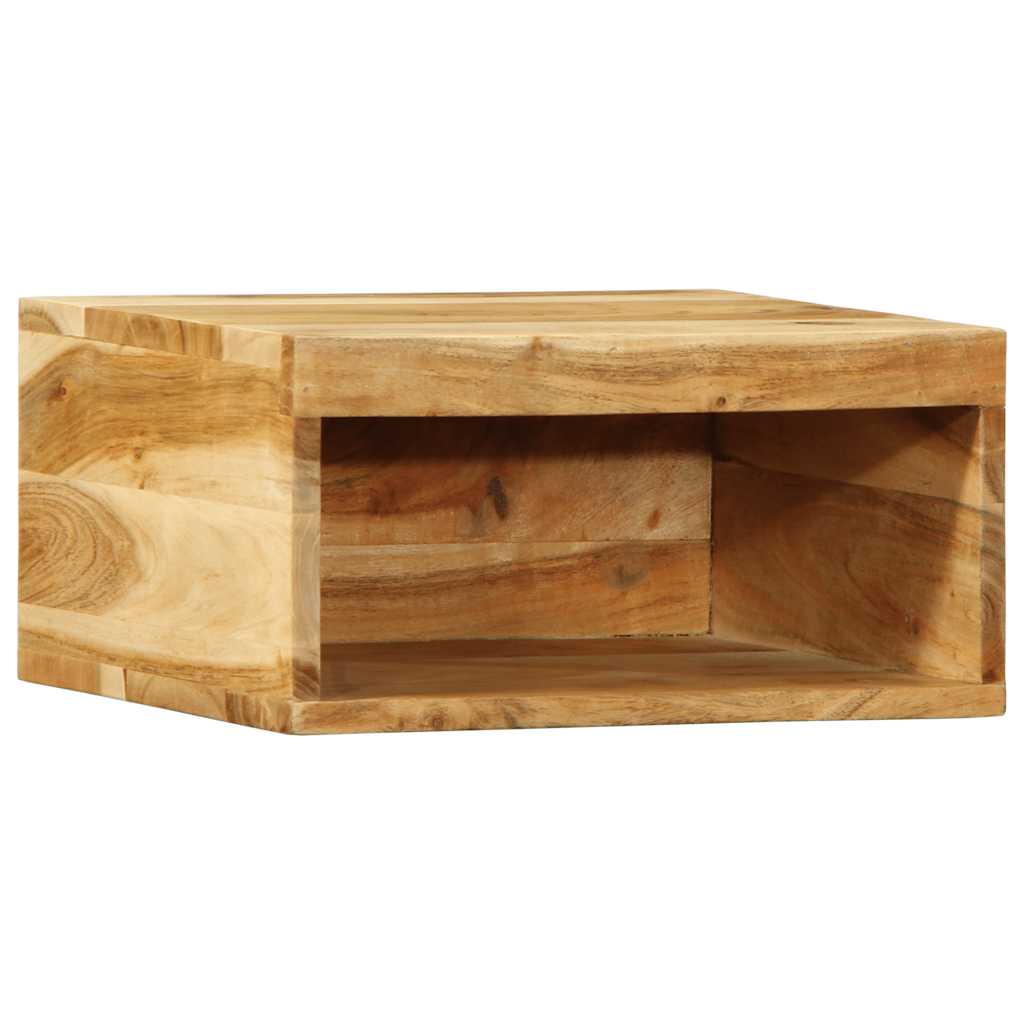 Επίτοιχο ντουλάπι τηλεόρασης 40x30x19 cm Μασίφ ξύλο ακακίας - Pakobazaar