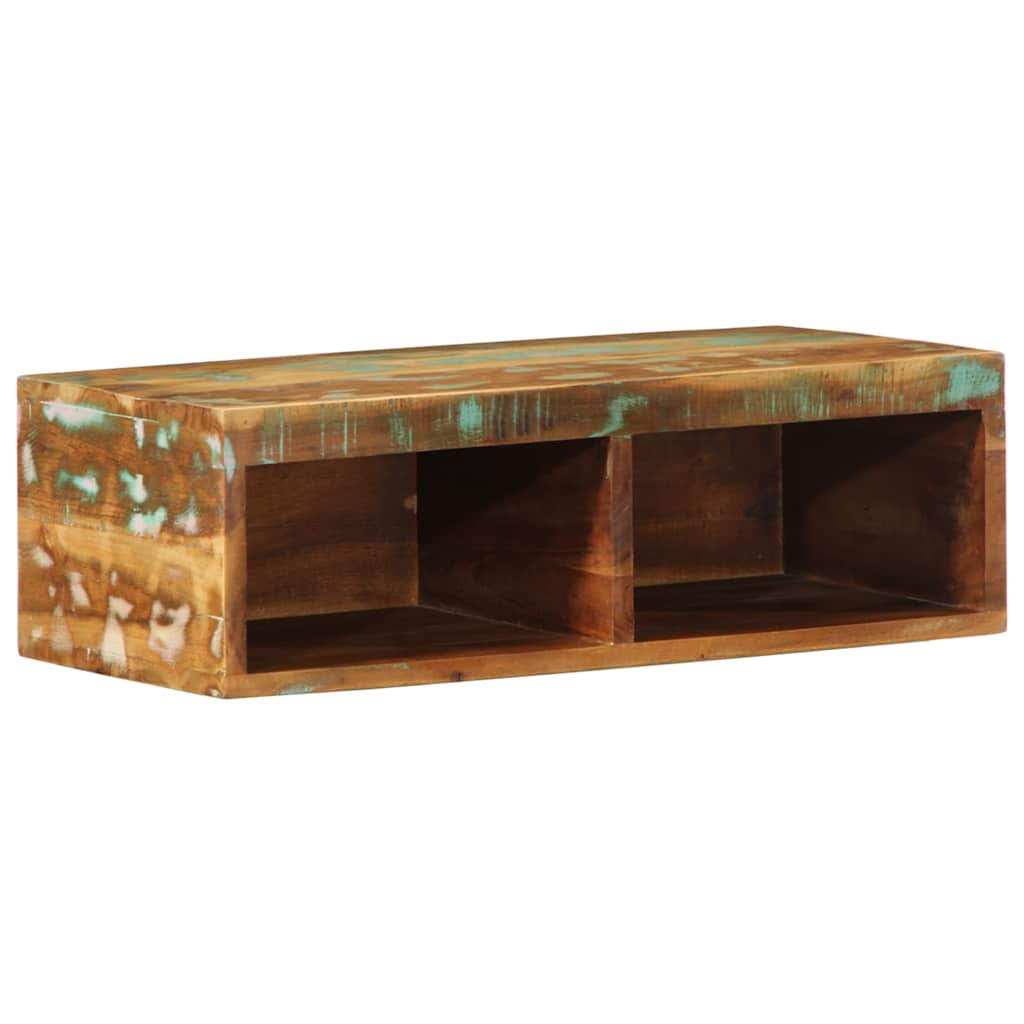 Επίτοιχο ντουλάπι τηλεόρασης 60x30x19cm Ξύλο μασίφ αναγεννημένο