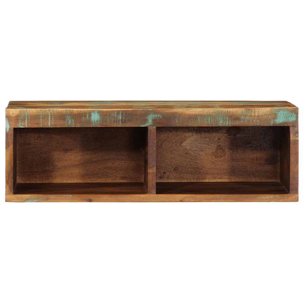 Επίτοιχο ντουλάπι τηλεόρασης 60x30x19cm Ξύλο μασίφ αναγεννημένο