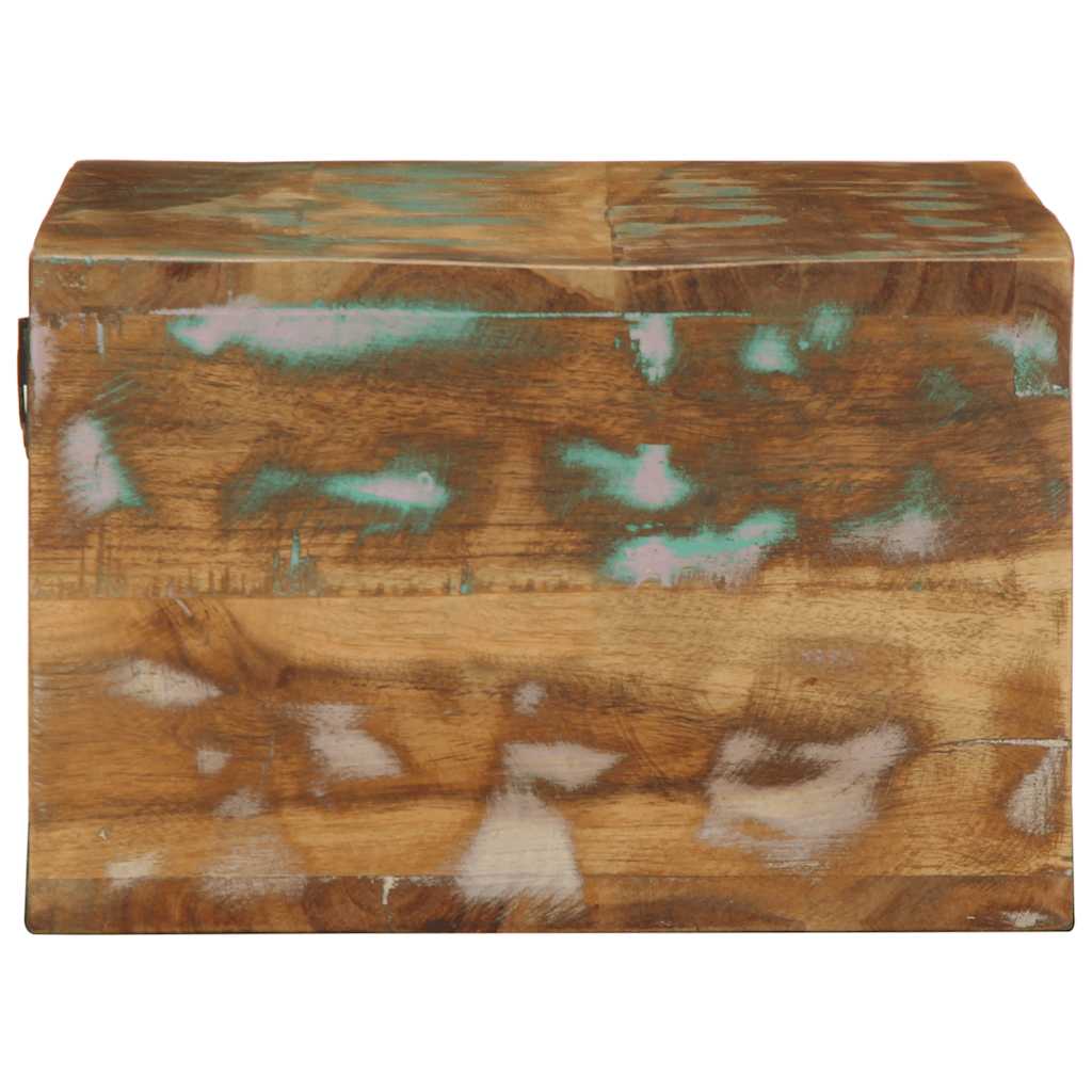 Επίτοιχο ντουλάπι τηλεόρασης 60x30x19cm Ξύλο μασίφ αναγεννημένο