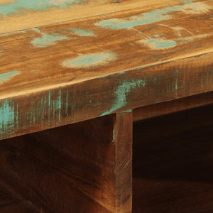 Επίτοιχο ντουλάπι τηλεόρασης 60x30x19cm Ξύλο μασίφ αναγεννημένο