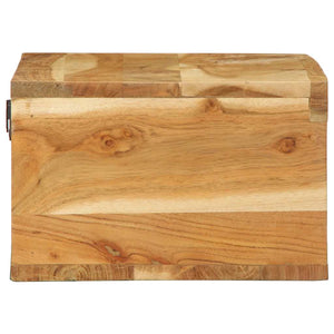 Επίτοιχο ντουλάπι τηλεόρασης 60x30x19 cm Μασίφ ξύλο ακακίας