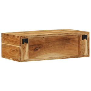 Επίτοιχο ντουλάπι τηλεόρασης 60x30x19 cm Μασίφ ξύλο ακακίας