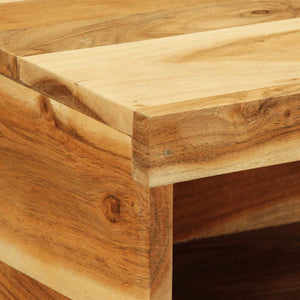 Επίτοιχο ντουλάπι τηλεόρασης 60x30x19 cm Μασίφ ξύλο ακακίας