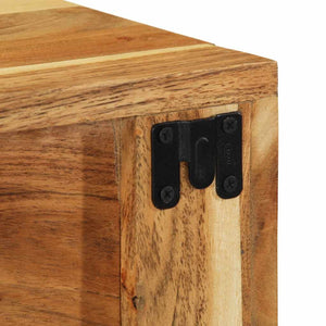 Επίτοιχο ντουλάπι τηλεόρασης 60x30x19 cm Μασίφ ξύλο ακακίας
