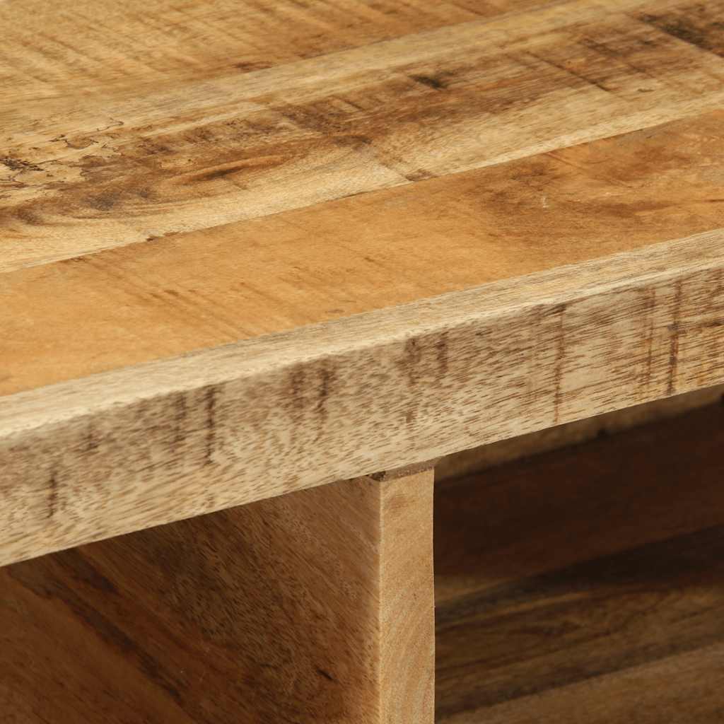 Επίτοιχο ντουλάπι τηλεόρασης Στερεό ακατέργαστο ξύλο Mango - Pakobazaar