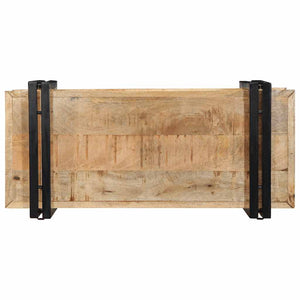 Ράφι τοίχου 70x33x35 cm Στερεό ακατέργαστο ξύλο Mango - Pakobazaar