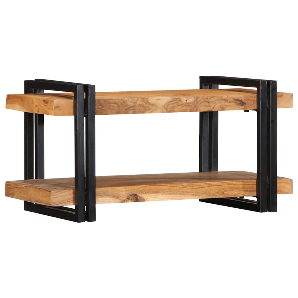 Ράφι τοίχου 70x33x35 cm μασίφ ξύλο ακακίας - Pakobazaar