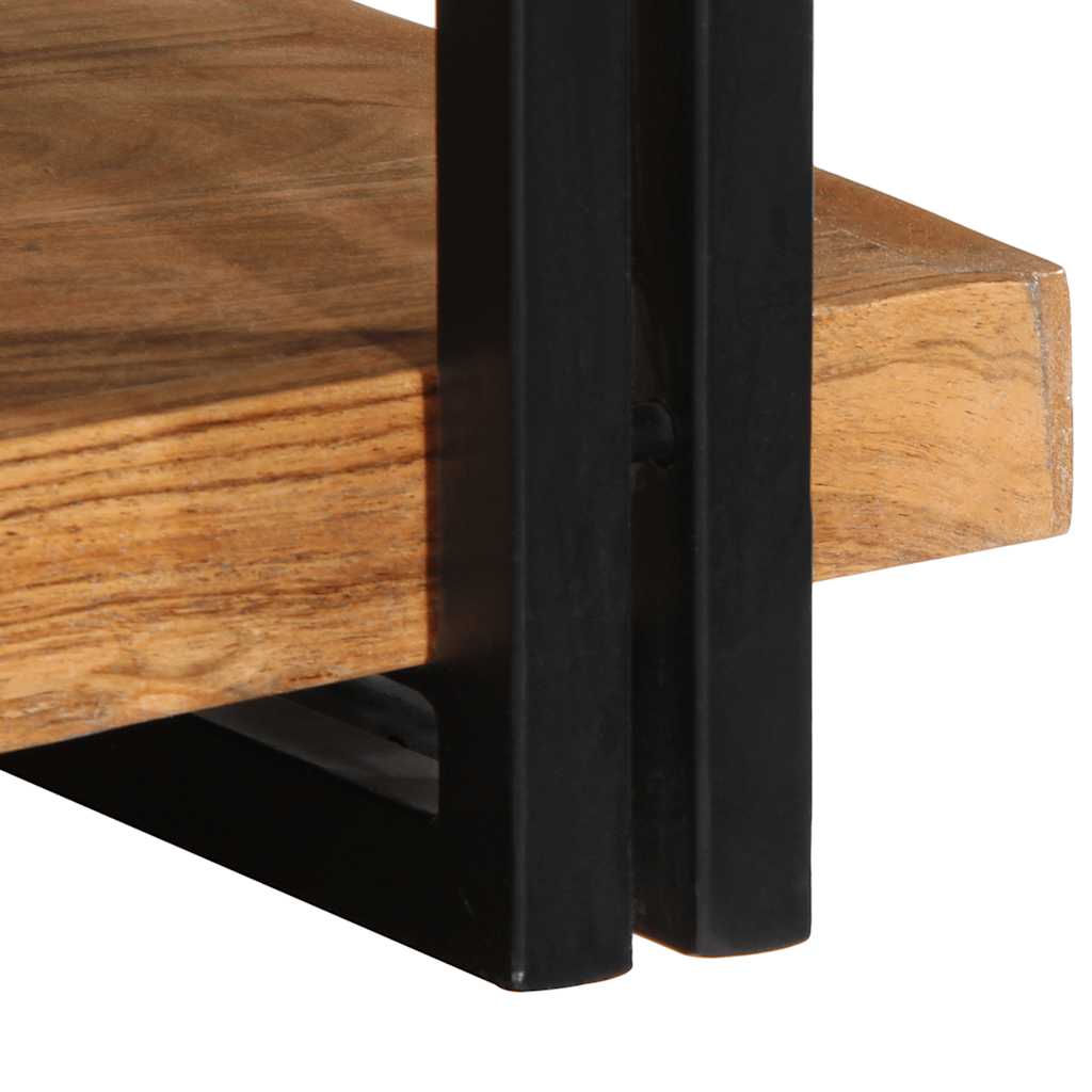 Ράφι τοίχου 70x33x35 cm μασίφ ξύλο ακακίας - Pakobazaar