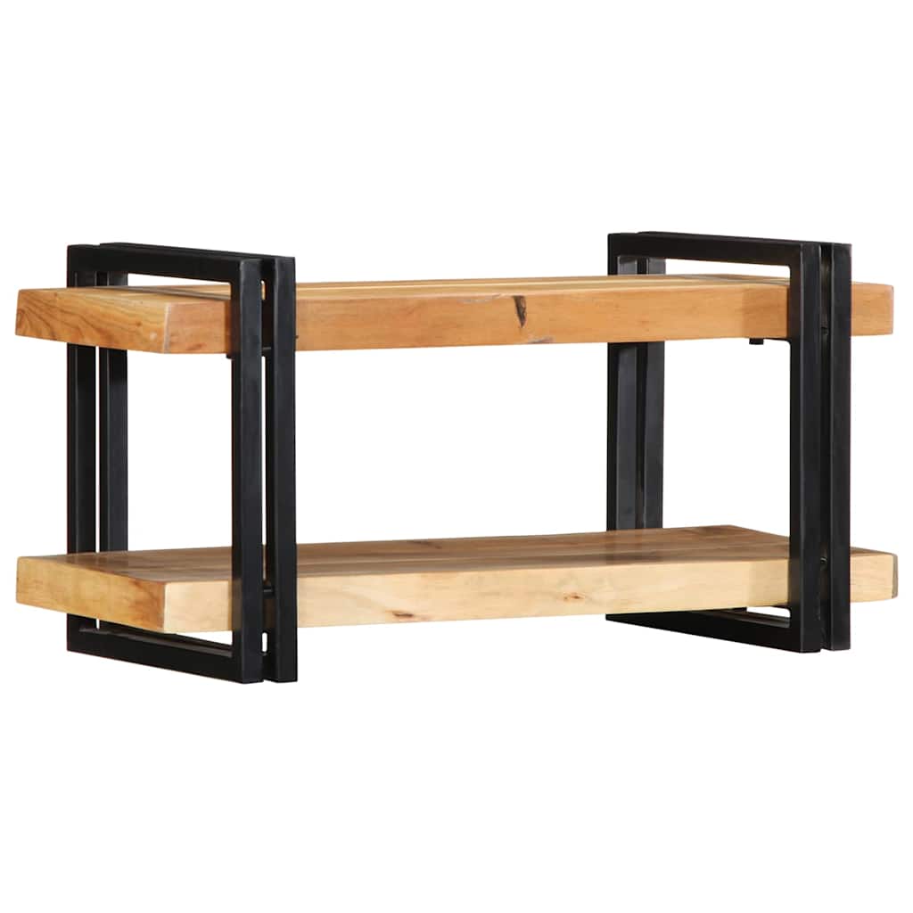 Ράφι τοίχου 70x33x35 cm μασίφ ξύλο ακακίας - Pakobazaar
