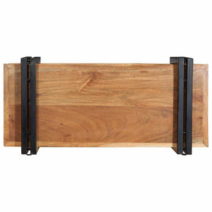 Ράφι τοίχου 70x33x35 cm μασίφ ξύλο ακακίας - Pakobazaar