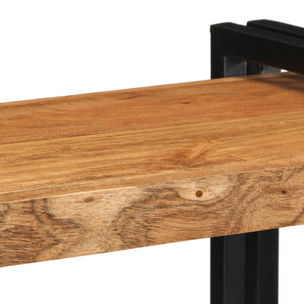 Ράφι τοίχου 70x33x35 cm μασίφ ξύλο ακακίας - Pakobazaar